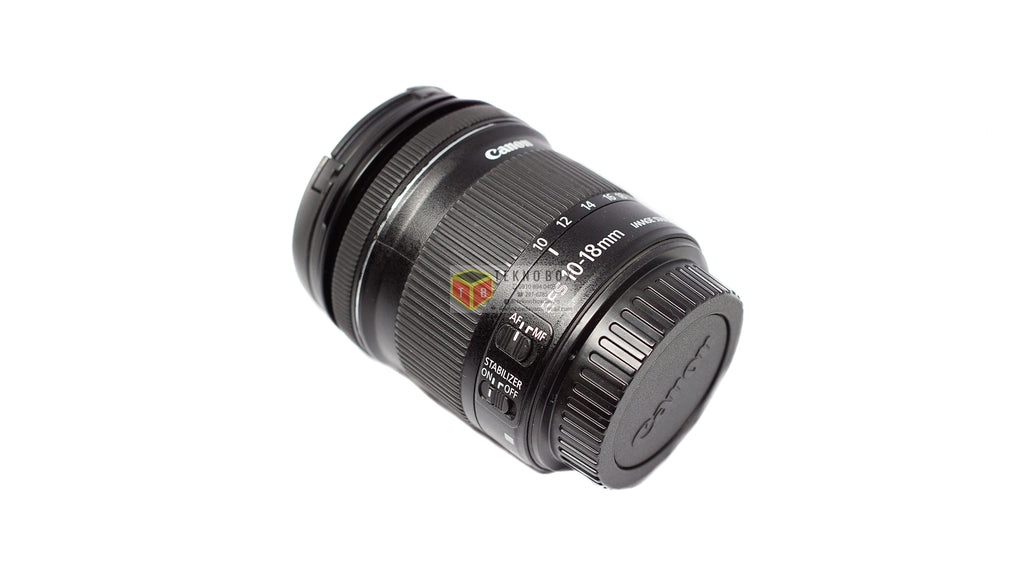 Canon EF-S 10-18mm F/4.5-5.6 IS STM Lens