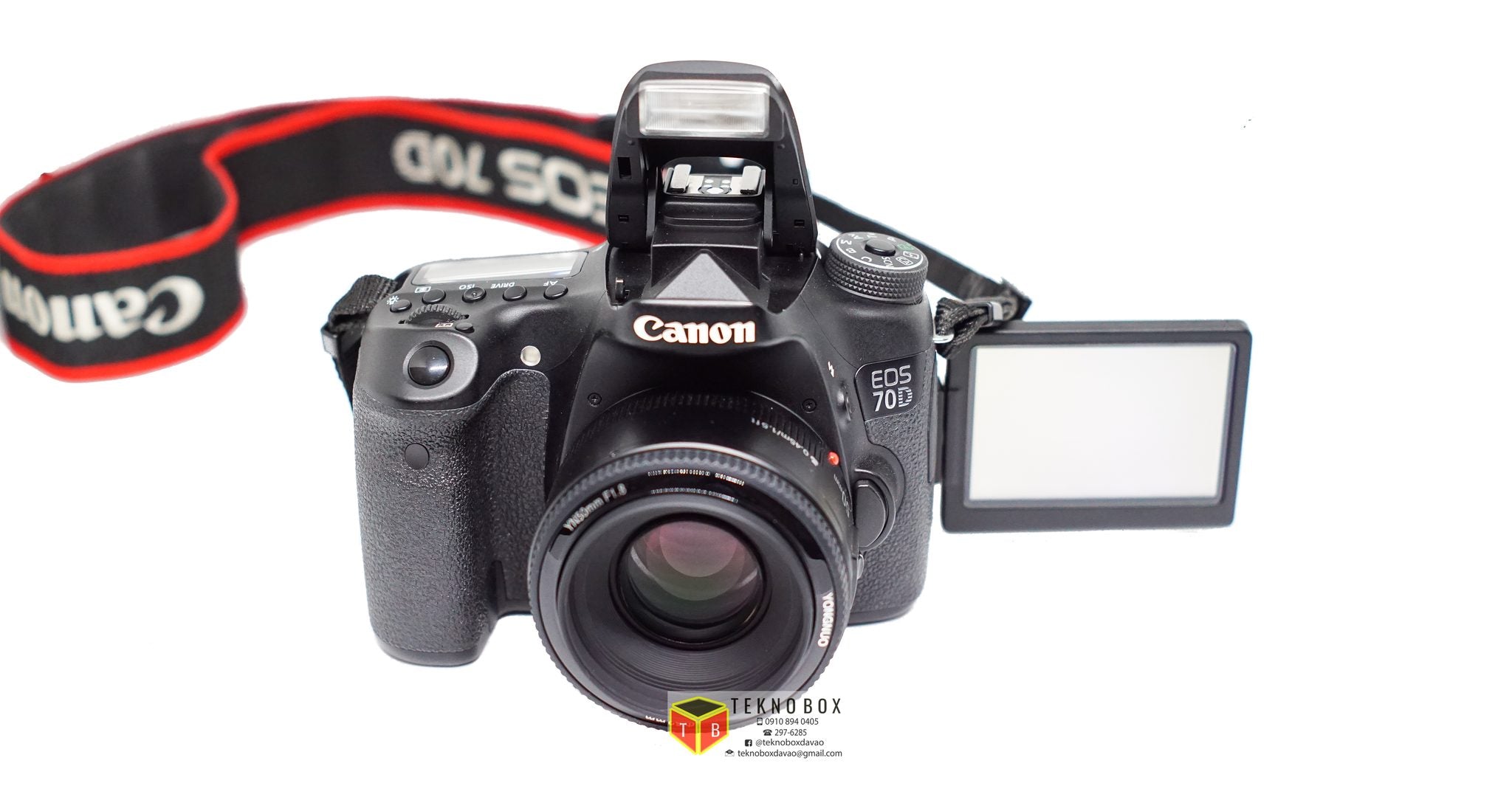 Canon 70D With Yongnuo 50mm F/1.8 Lens