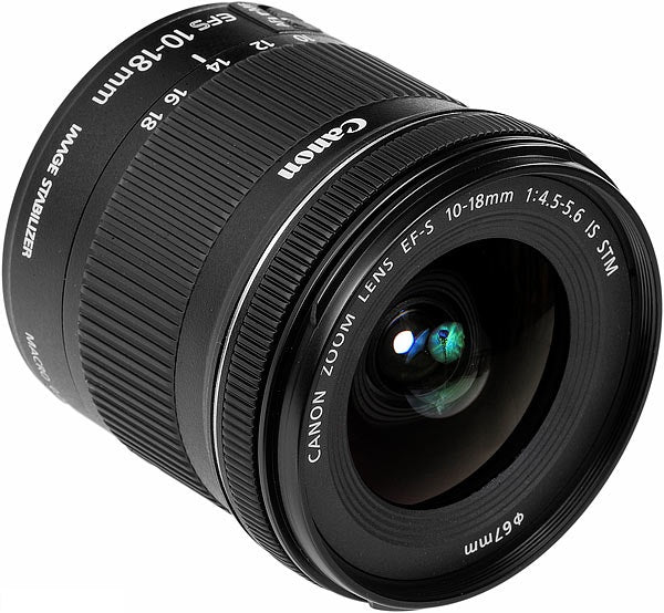 Canon 10-18mm F/4.5-5.6 IS STM Lens