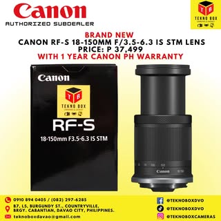 Canon RF-S 18-150mm F/3.5-6.3 IS STM Lens
