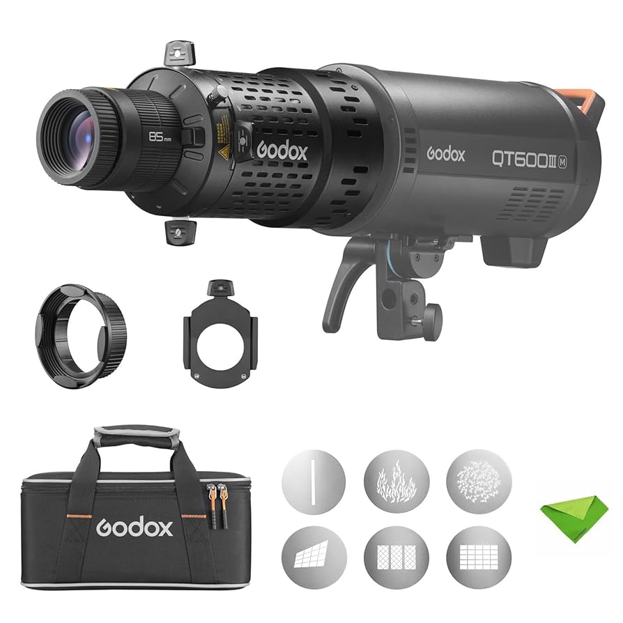 Godox BFP Flash Projection Attachment with 85mm Lens Kit for Bowens Mount
