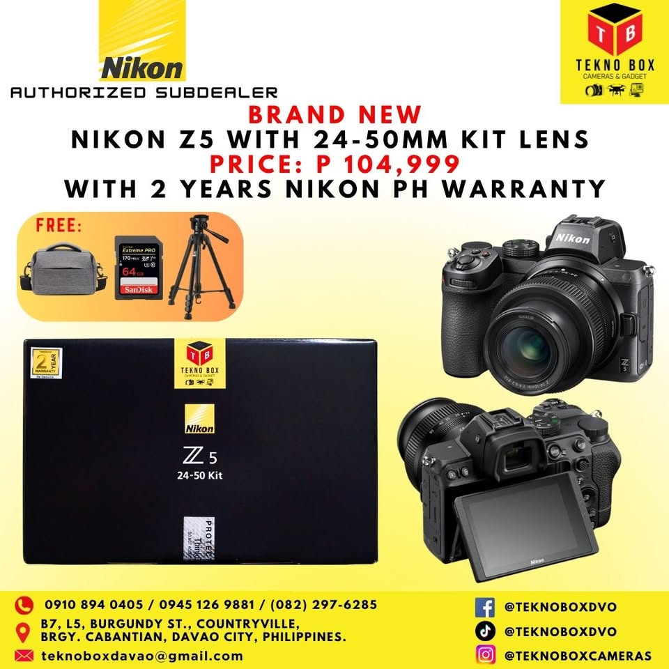 Nikon Z5 With 24-50mm F/4-6.3 Z Kit Lens