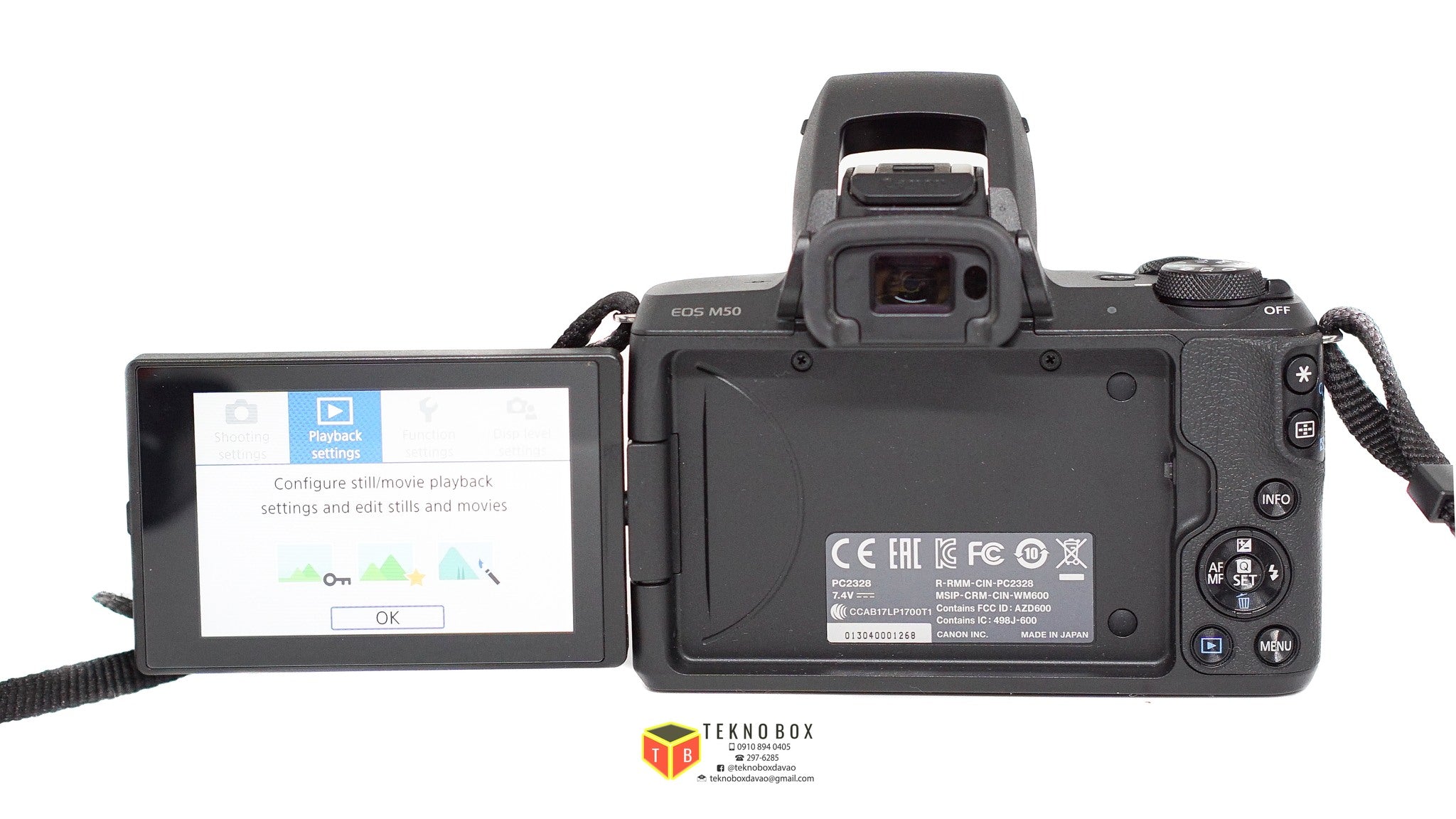 Canon M50 w/ 15-45mm IS STM Lens