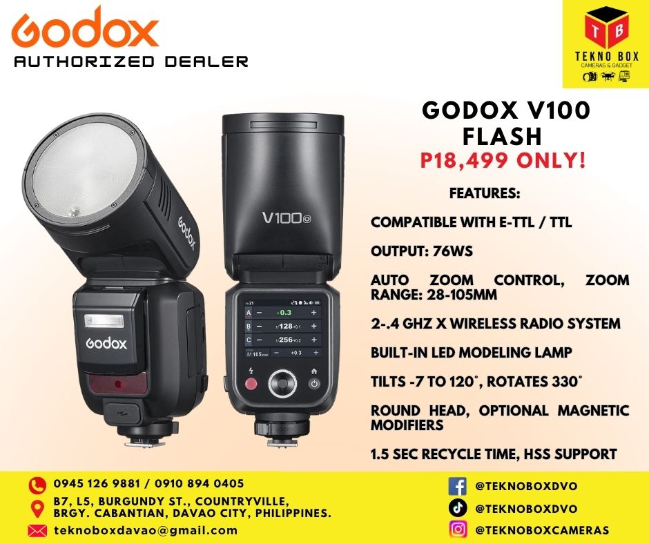 Godox V100 Flash for Sony