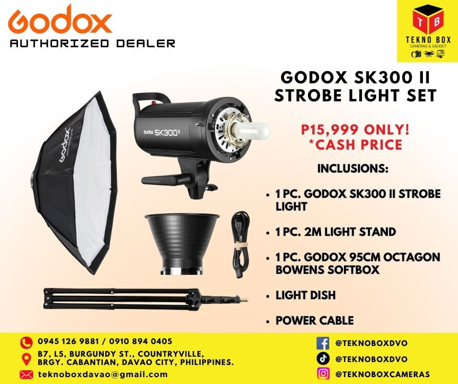 Godox SK300 II Studio Strobe Light Set