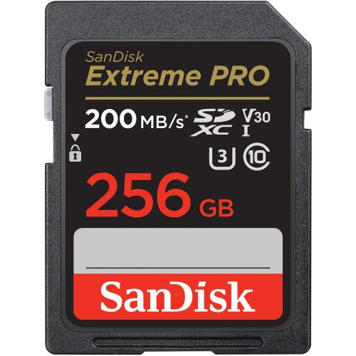 Sandisk Extreme Pro 256GB SD Card