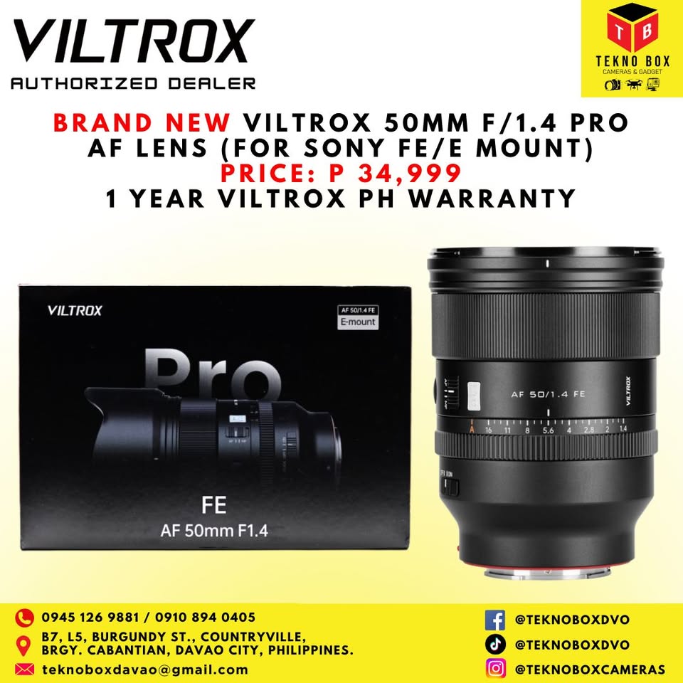 Viltrox 50mm F/1.4 Pro Lens