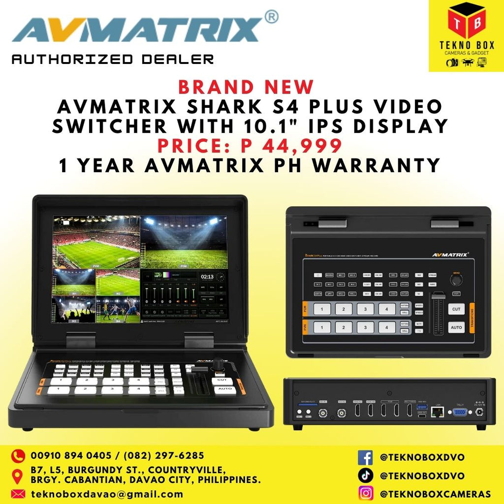 Brand New AVMatrix Shark S4 Plus With 10.1-Inches IPS Display