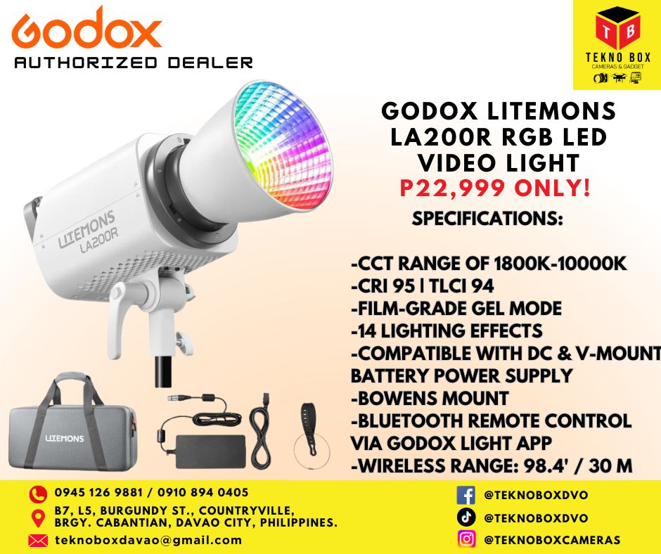 Godox Litemons LA200R RGB LED Video Light