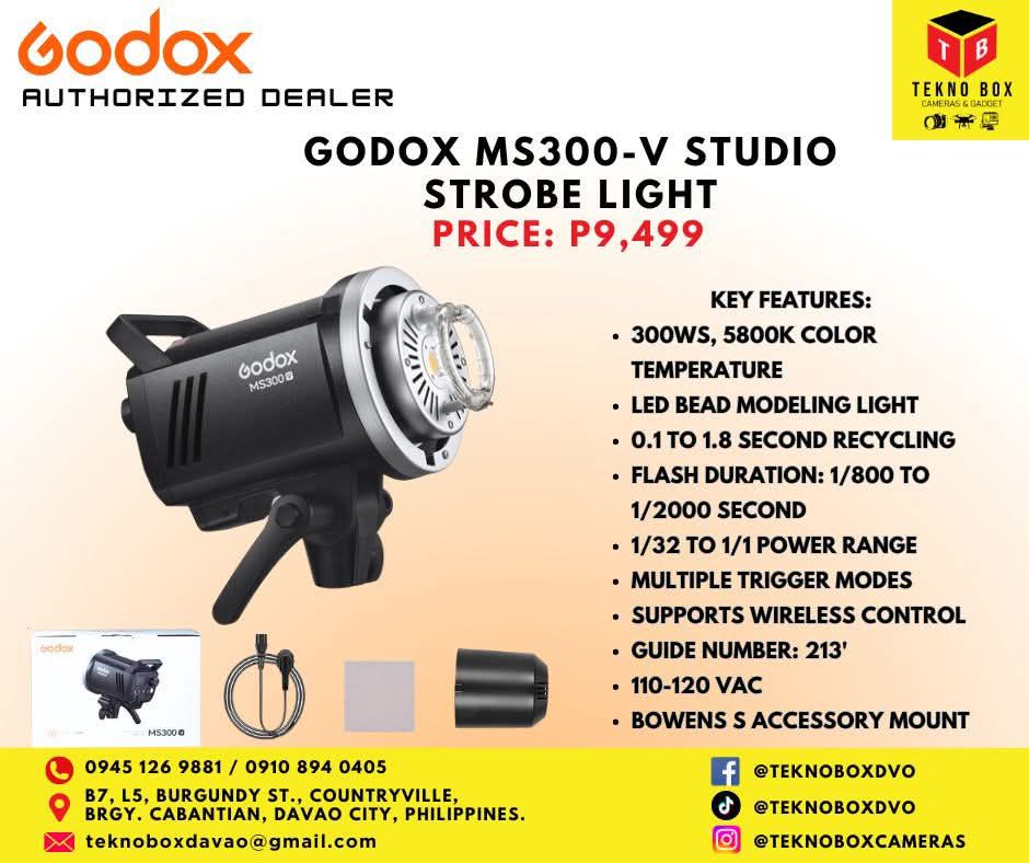 Godox MS300-V Studio Strobe Light