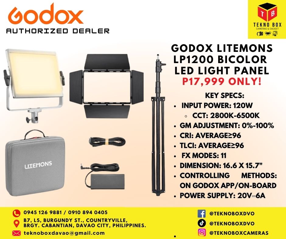 Godox Litemons LP1200 BiColor Led Light Panel