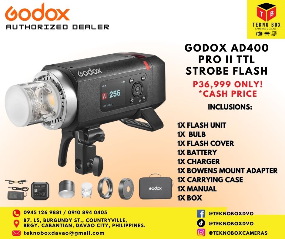 Godox AD400 Pro II TTL Strobe Flash