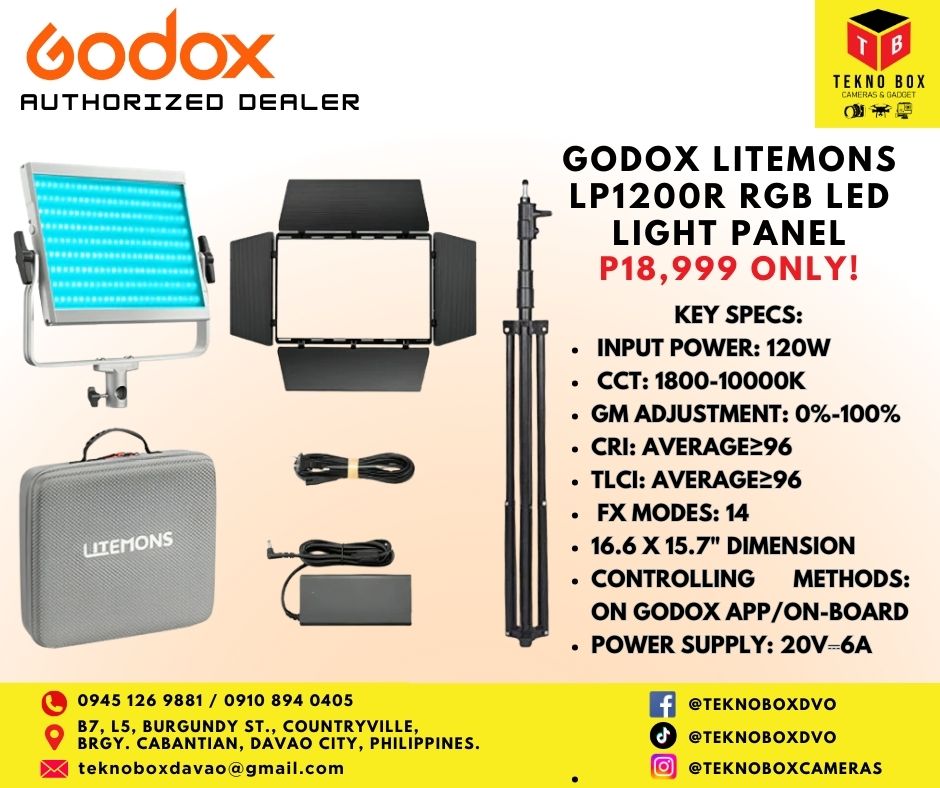 Godox Litemons LP1200R RGB Led Light Panel