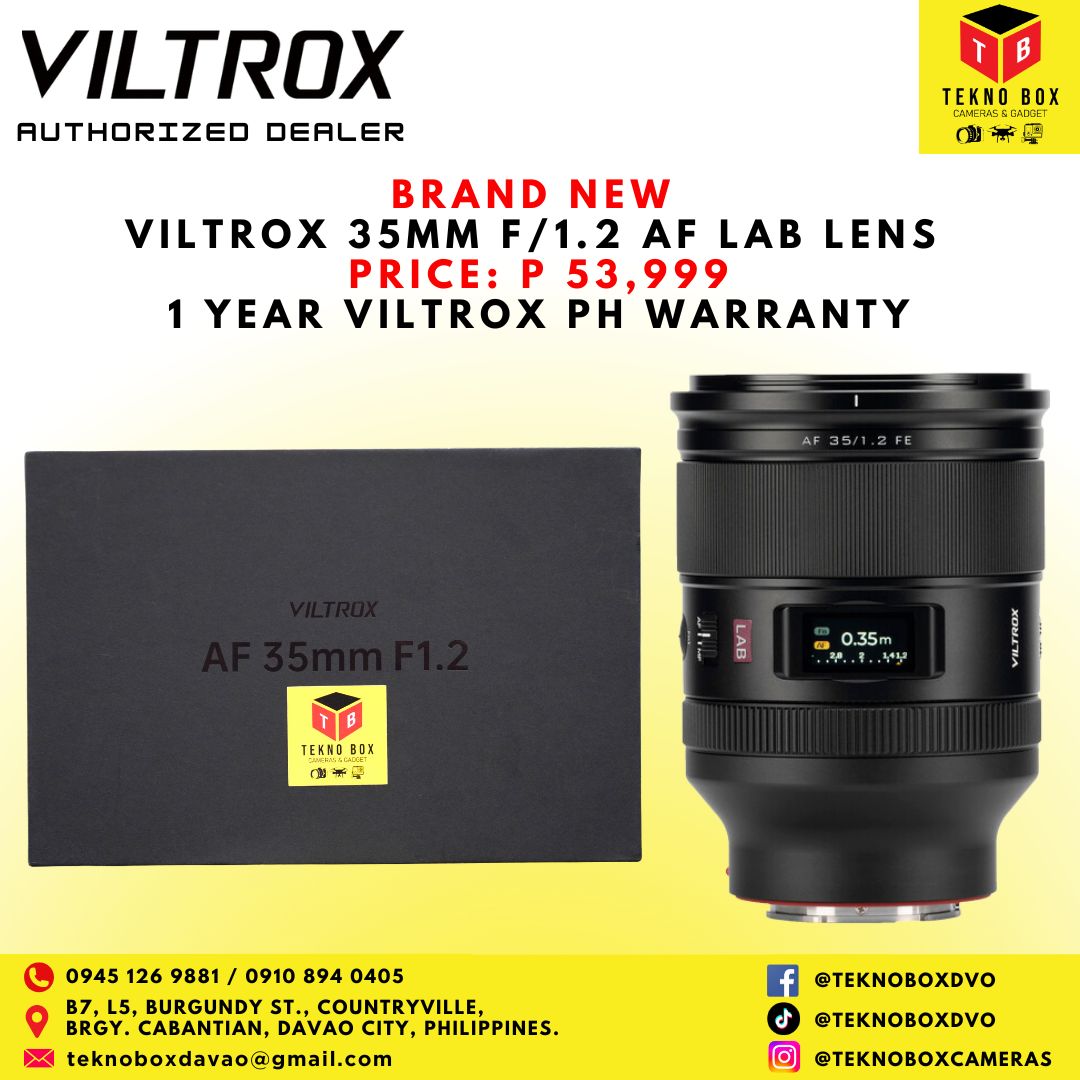 Viltrox 35mm F/1.2 LAB Lens