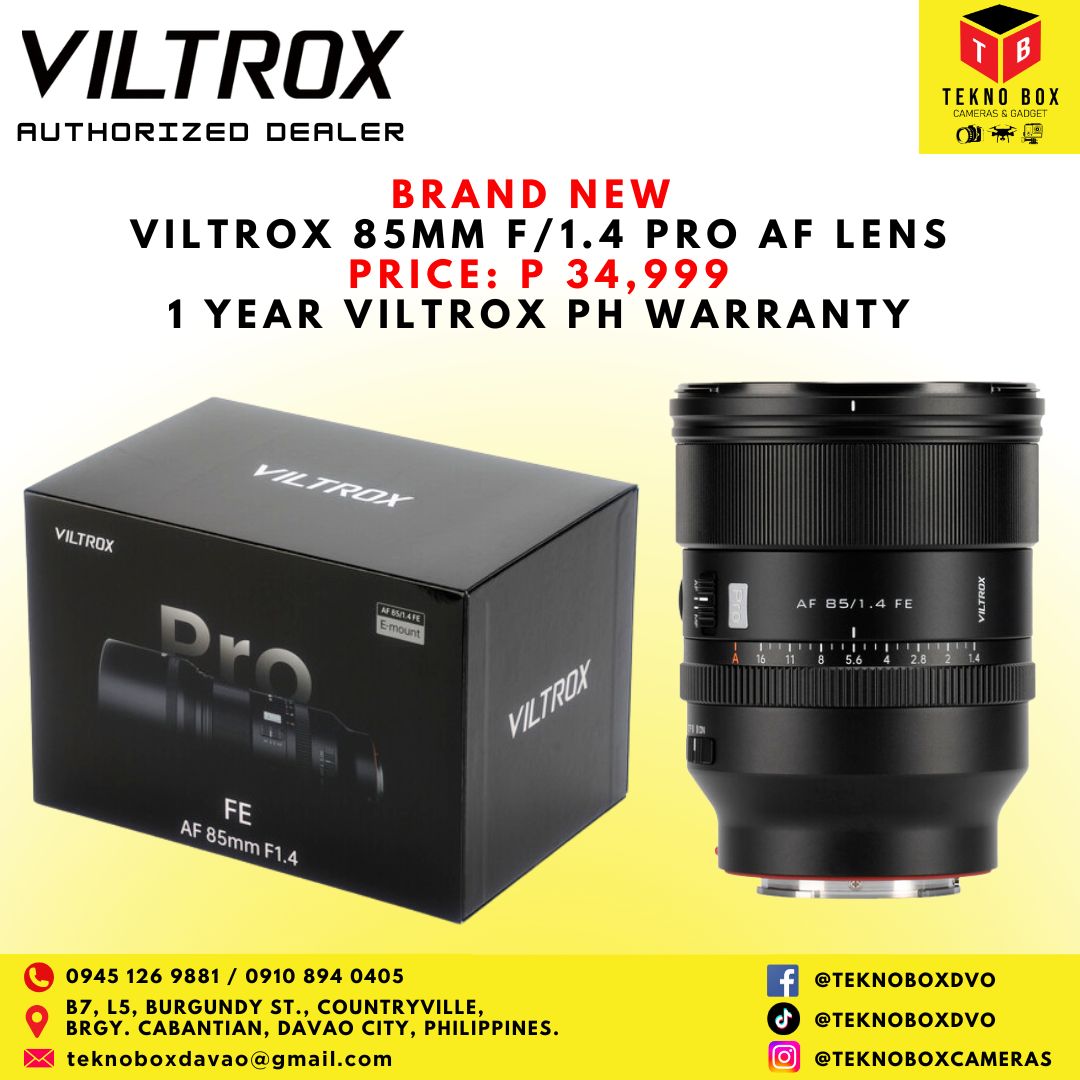 Viltrox 85mm F/1.4 Pro Lens