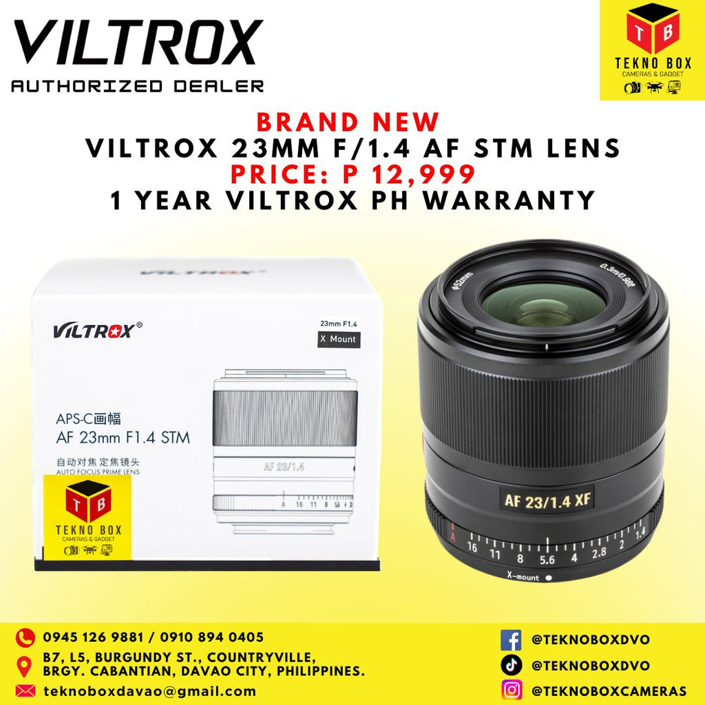 Viltrox 23mm f/1.4 STM Lens