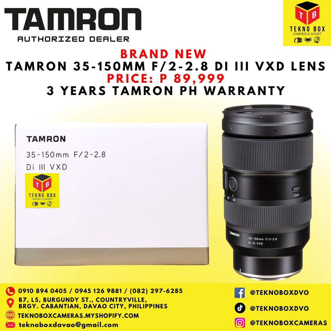 Tamron 35-150mm F/2-2.8 DI III VXD Lens