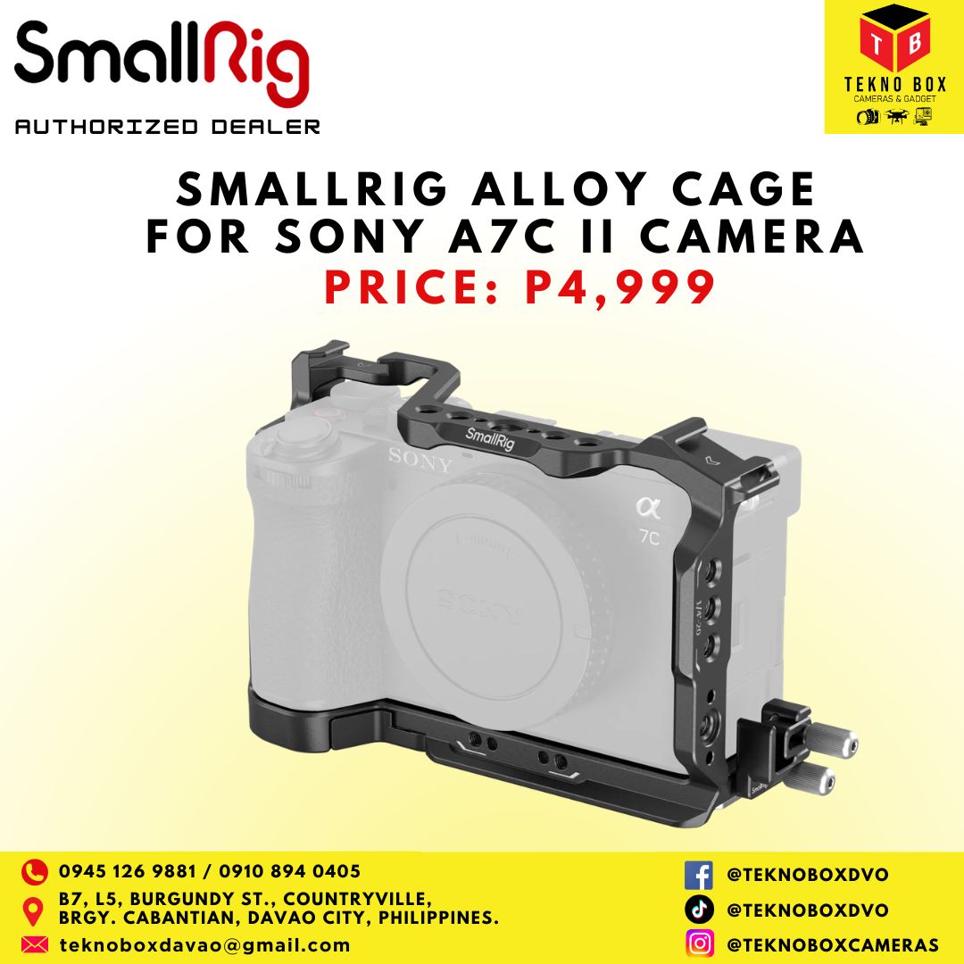 SmallRig Alloy Cage for Sony A7C II Camera