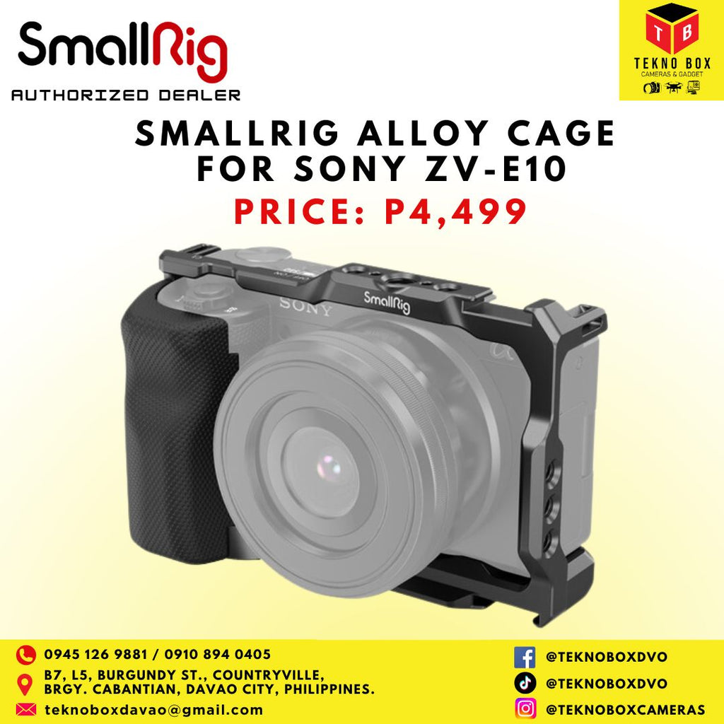 SmallRig Camera Cage for Sony ZV-E10
