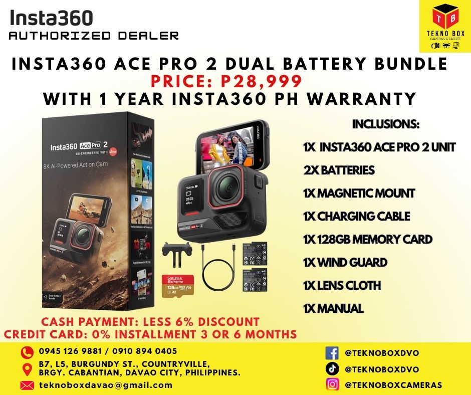 Insta360 Ace Pro 2 Dual Battery Bundle