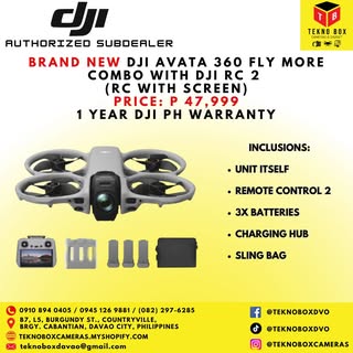 DJI Avata 360 Fly More Combo With RC 2