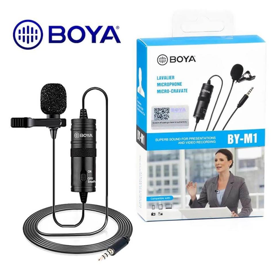 Boya BY-M1 Omni Directional Lavalier Microphone