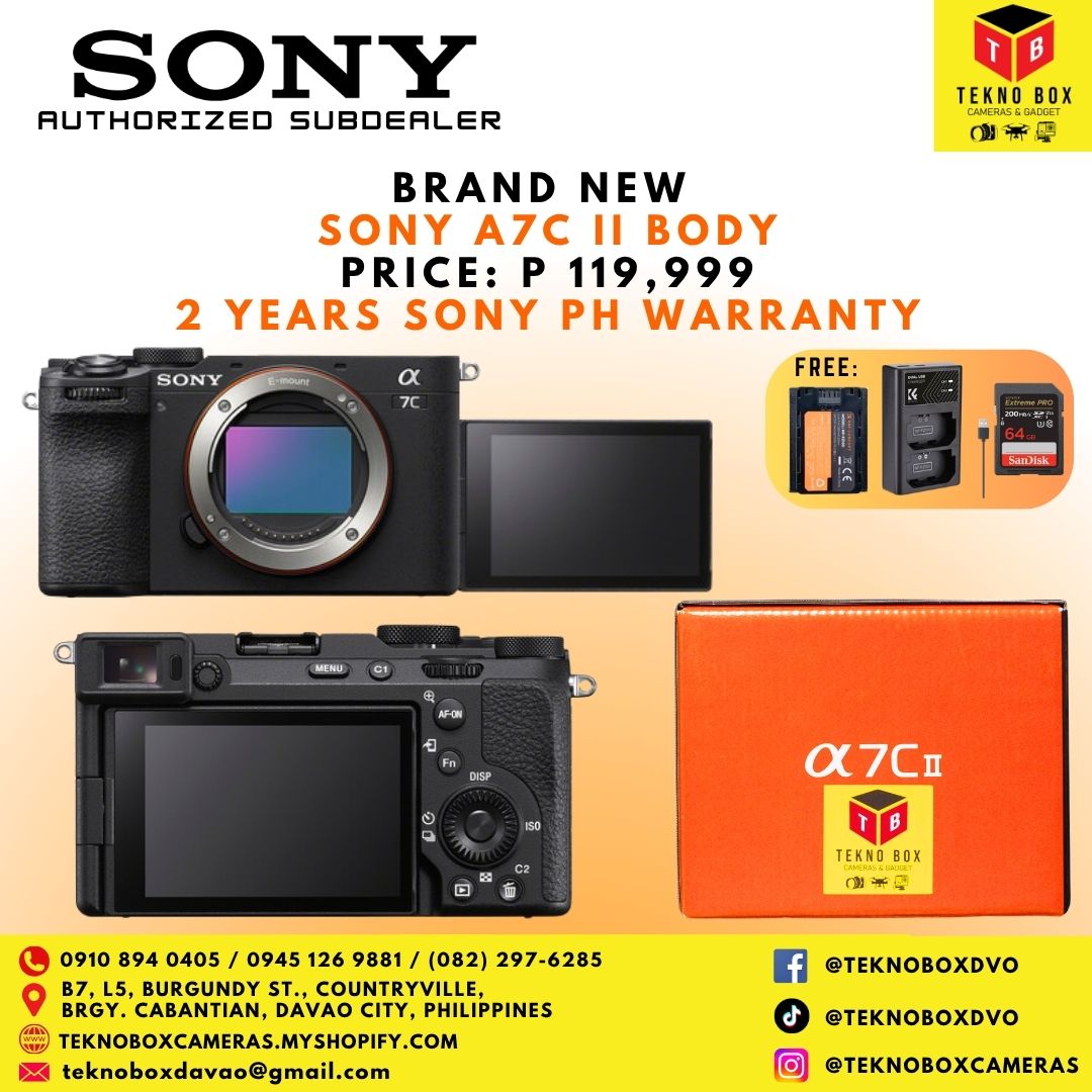 Sony A7C II (Body Only)