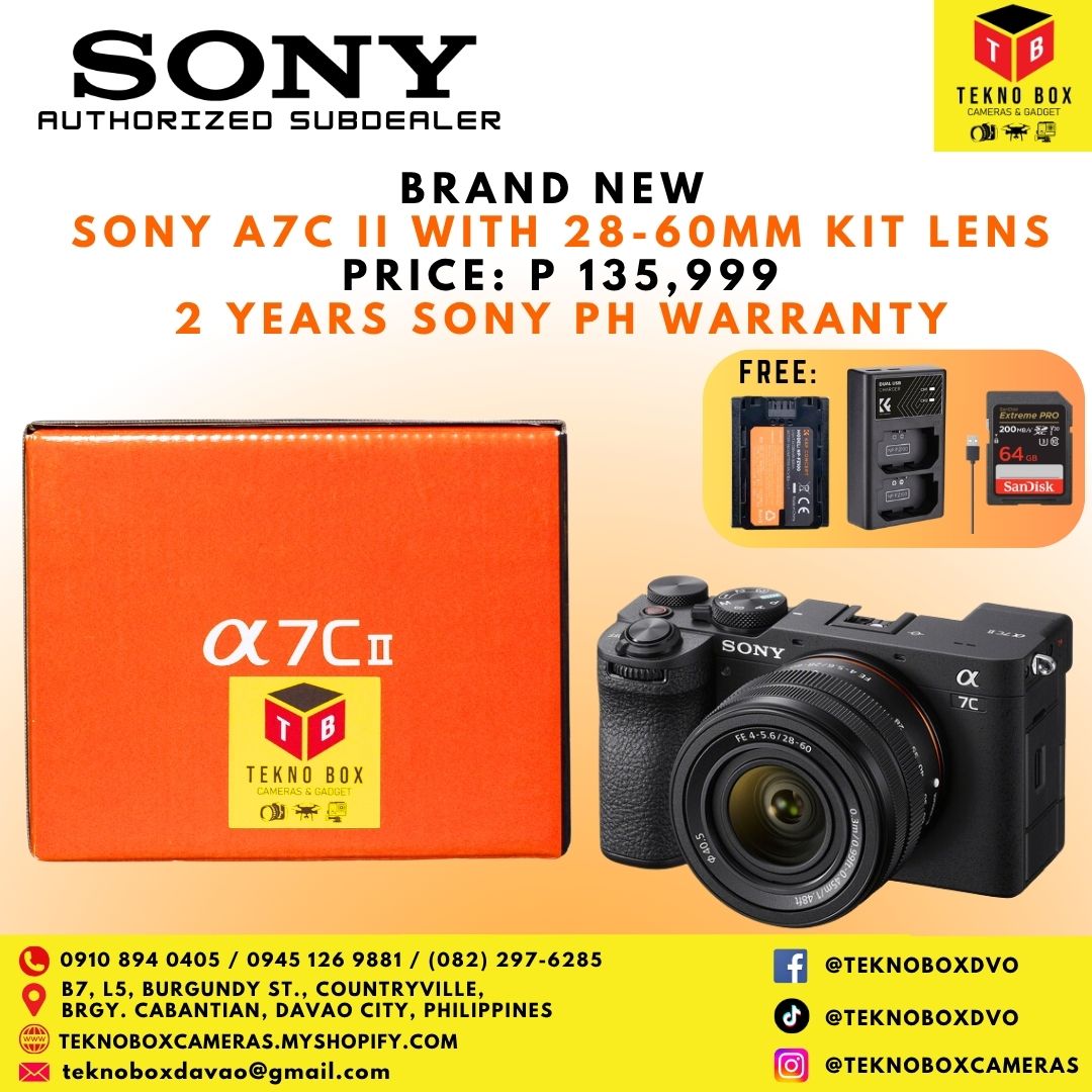Sony A7C II With 28-60mm F/4-5.6 Kit Lens