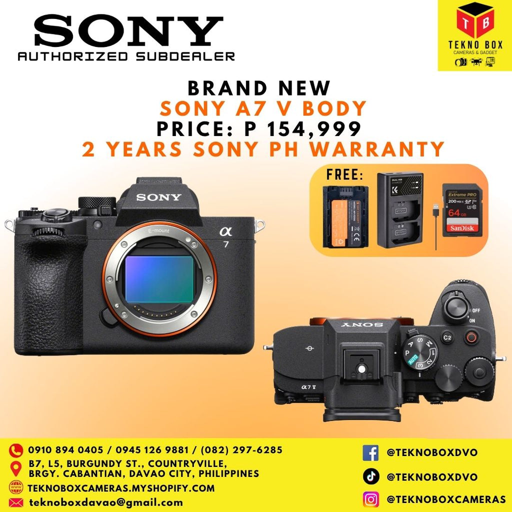 Brand New Sony A7 V (Body)