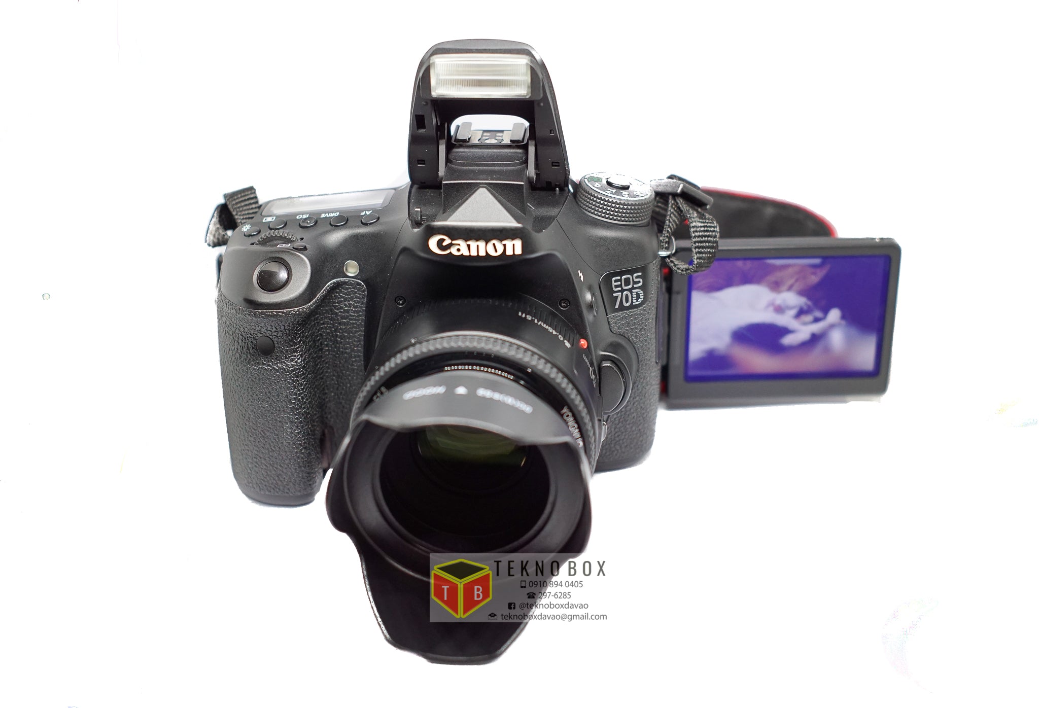 Canon 70D With Yongnuo 50mm F/1.8 Lens