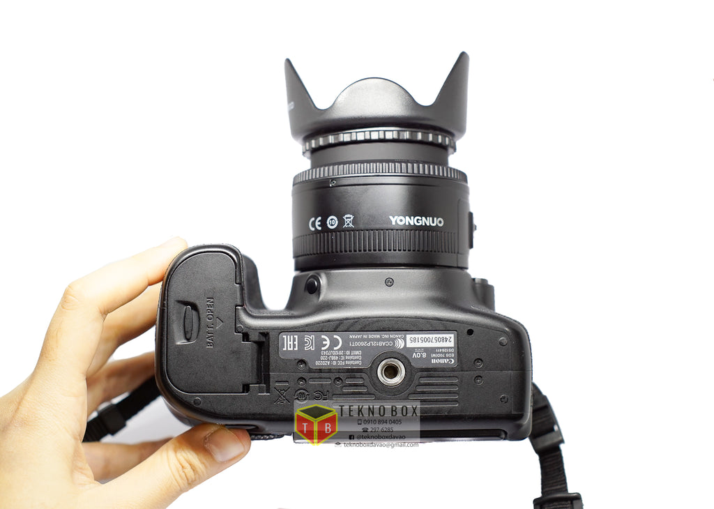 Canon 70D With Yongnuo 50mm F/1.8 Lens