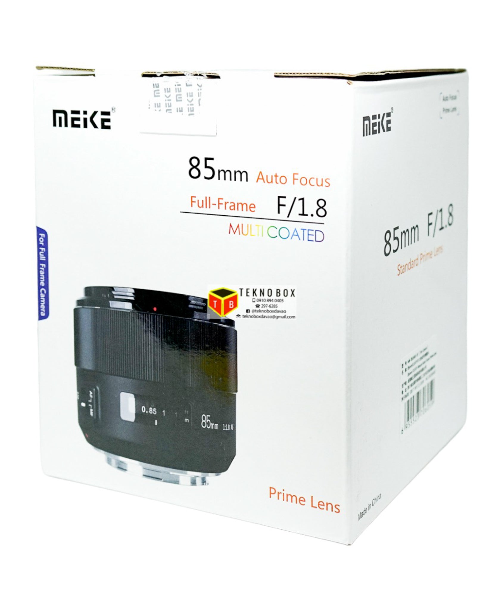 Meike 85mm F/1.8 (For Canon EF/EF-S Mount)