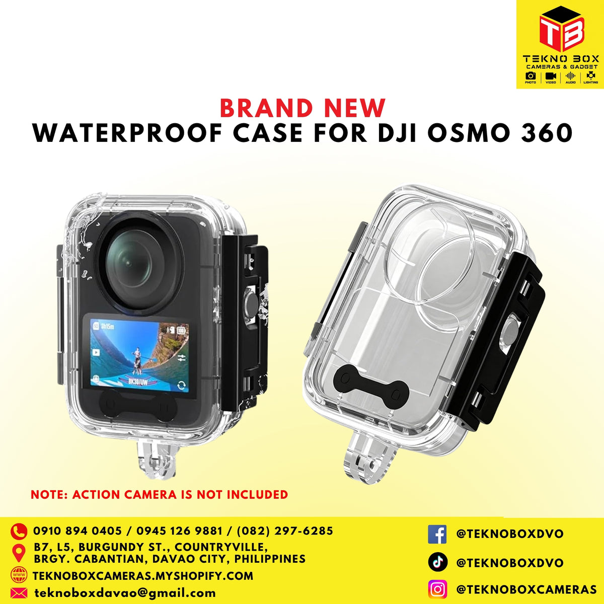 Waterproof Case for DJI OSMO 360