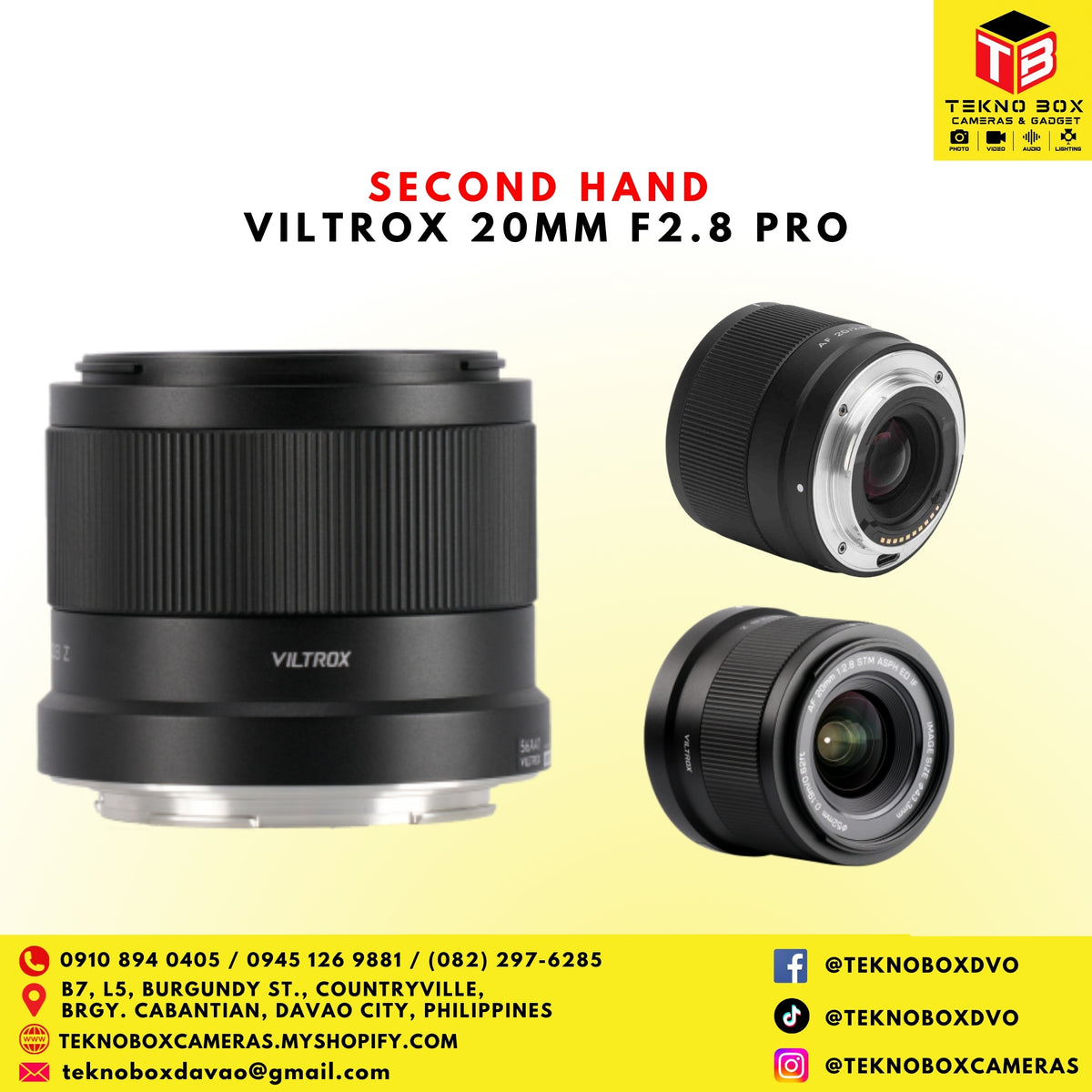 Viltrox 20mm F2.8 Pro