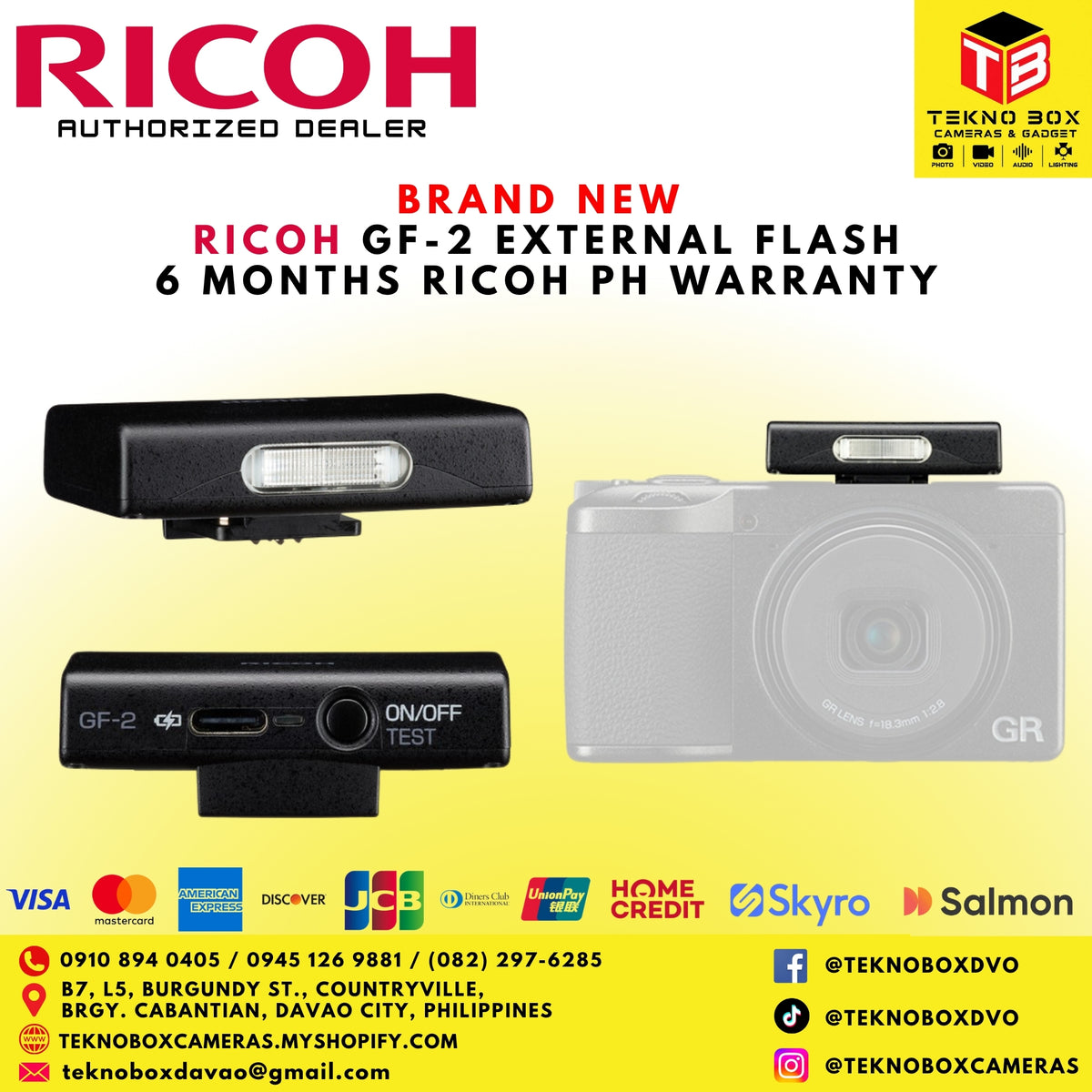 Ricoh GF-2 External Flash