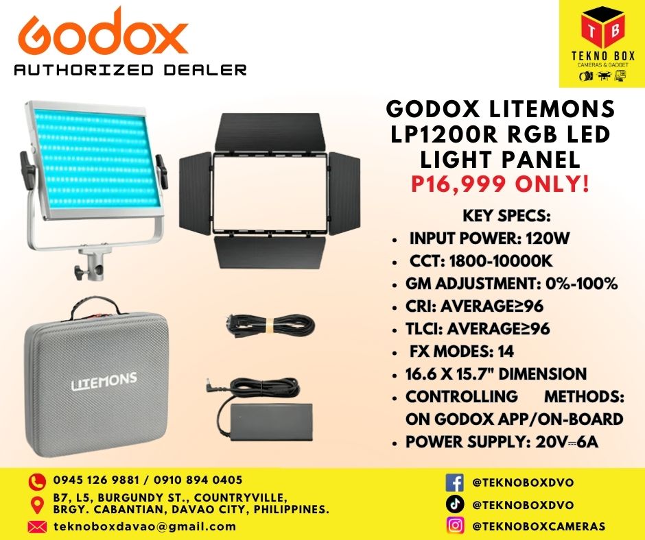 Godox Litemons LP1200R RGB Led Light Panel