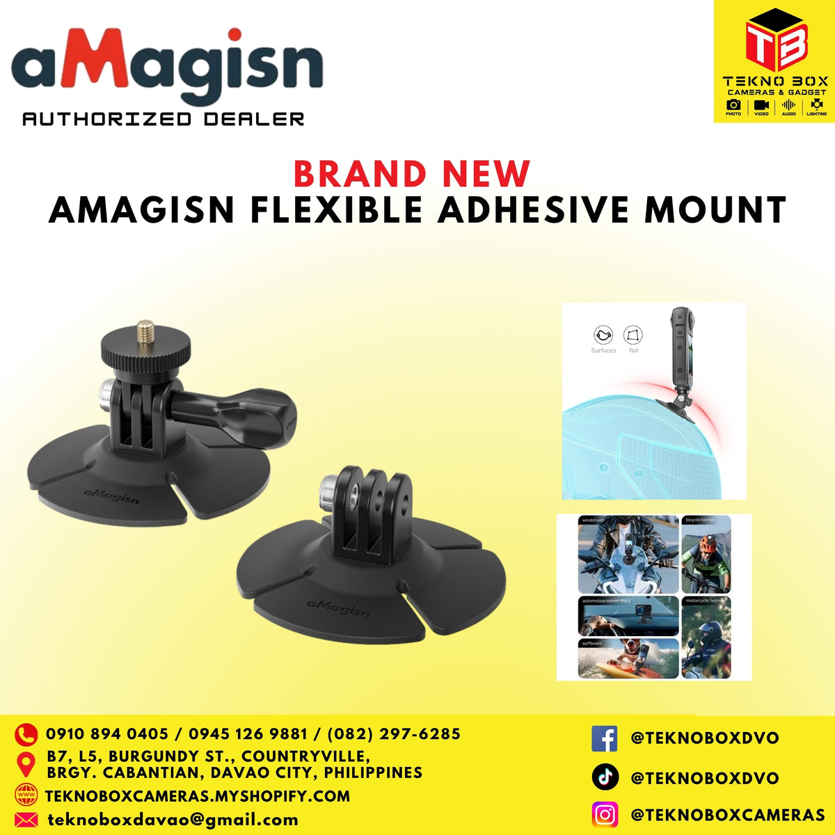 Amagisn Flexible Adhesive Mount