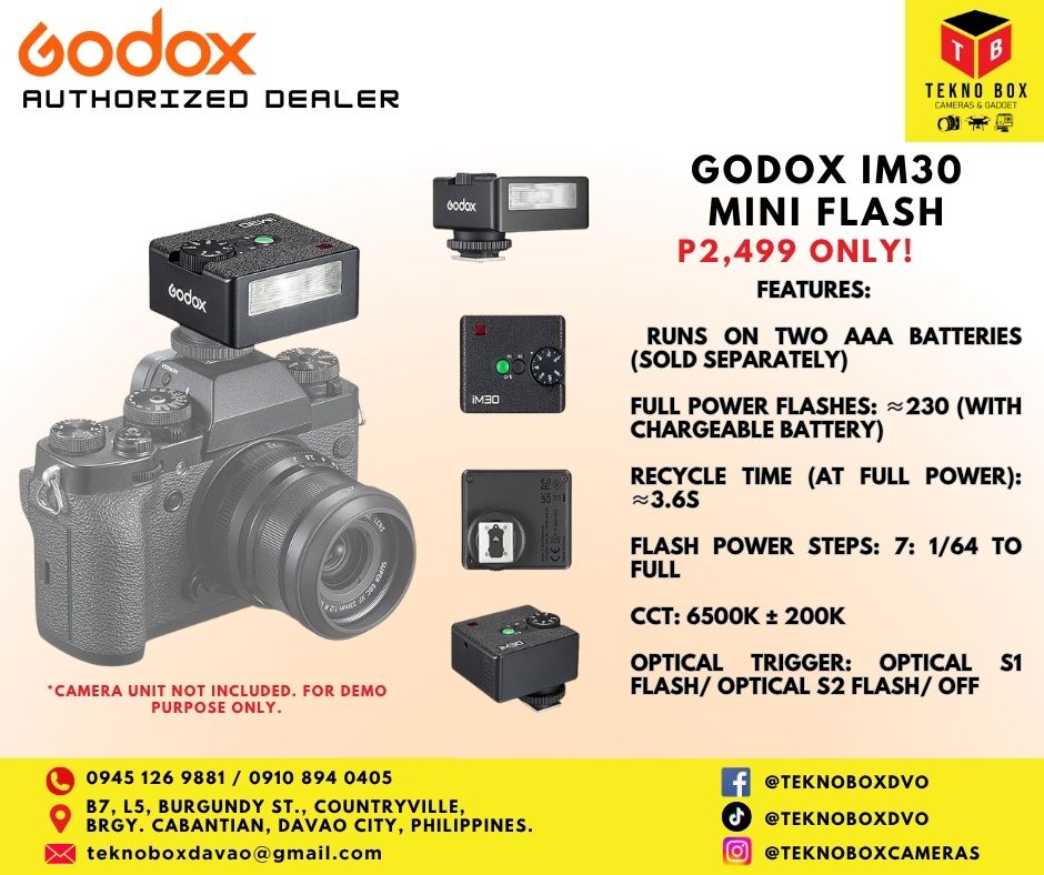 Godox iM30 Universal Camera Flash