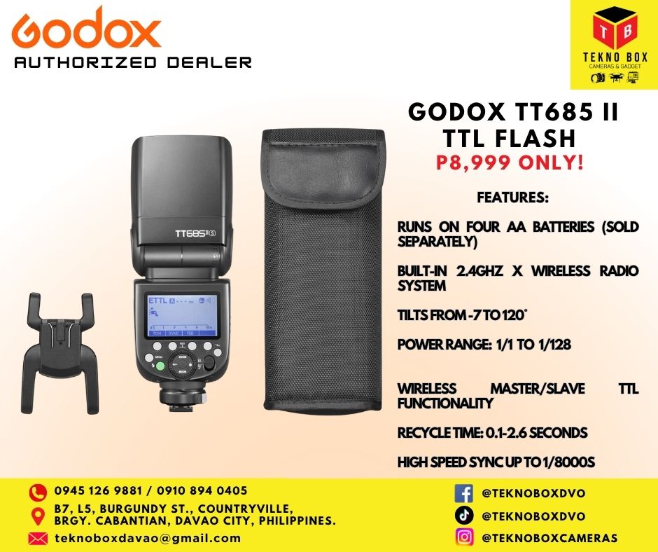 Godox TT685 II TTL Flash