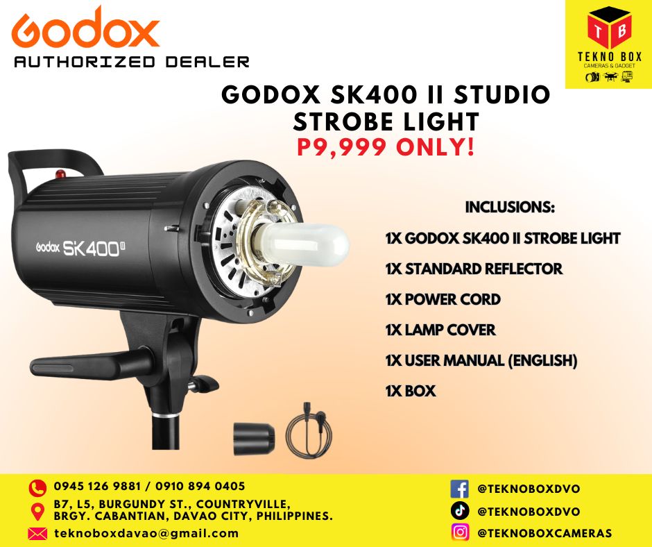 Godox SK400 II Studio Strobe Light
