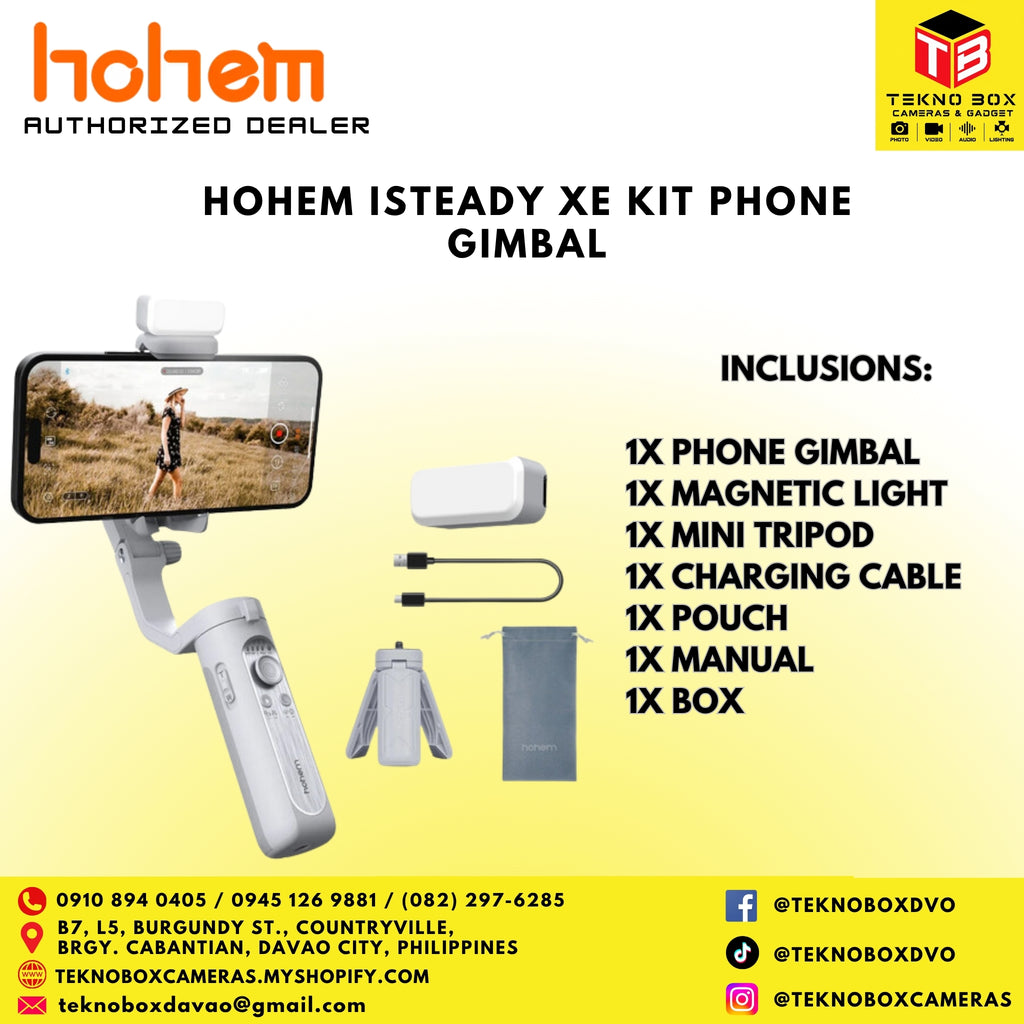 Hohem I Steady XE Kit Phone Gimbal Stabilizer
