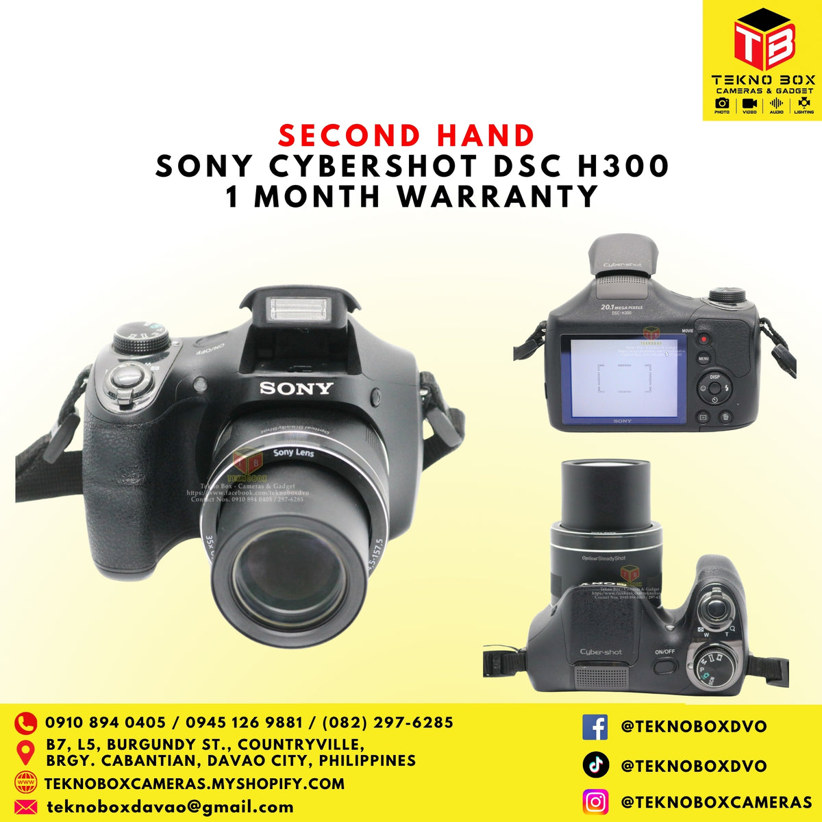Sony Cybershot DSC H300