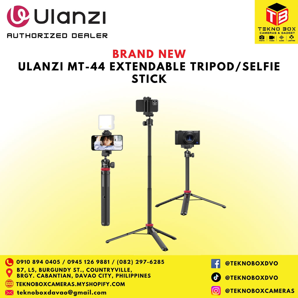 Ulanzi MT-44 Extendable Tripod/Selfie Stick