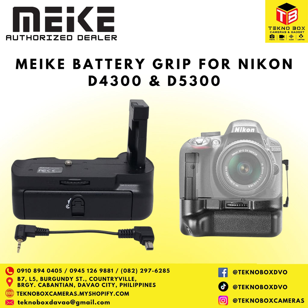 Meike Battery Grip for Nikon D3300 D4300 & D5300