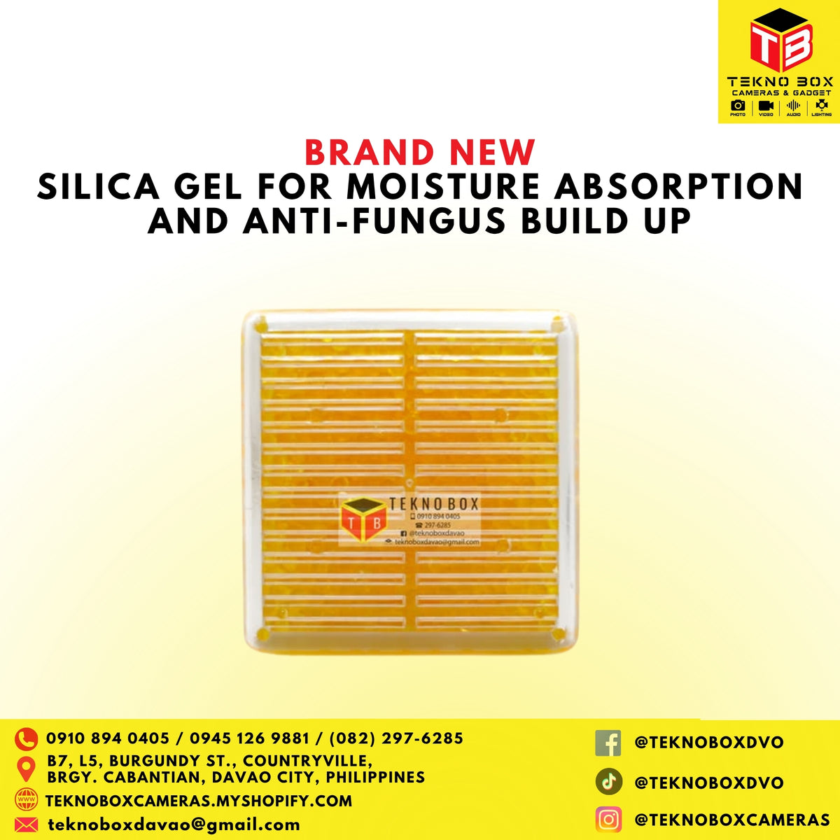 Silica Gel For Moisture Absorption and Anti-Fungus Build Up