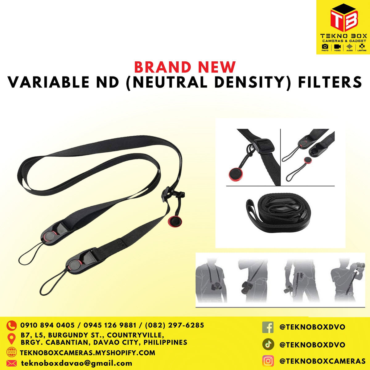 Pro Quick Release Camera Neck Strap
