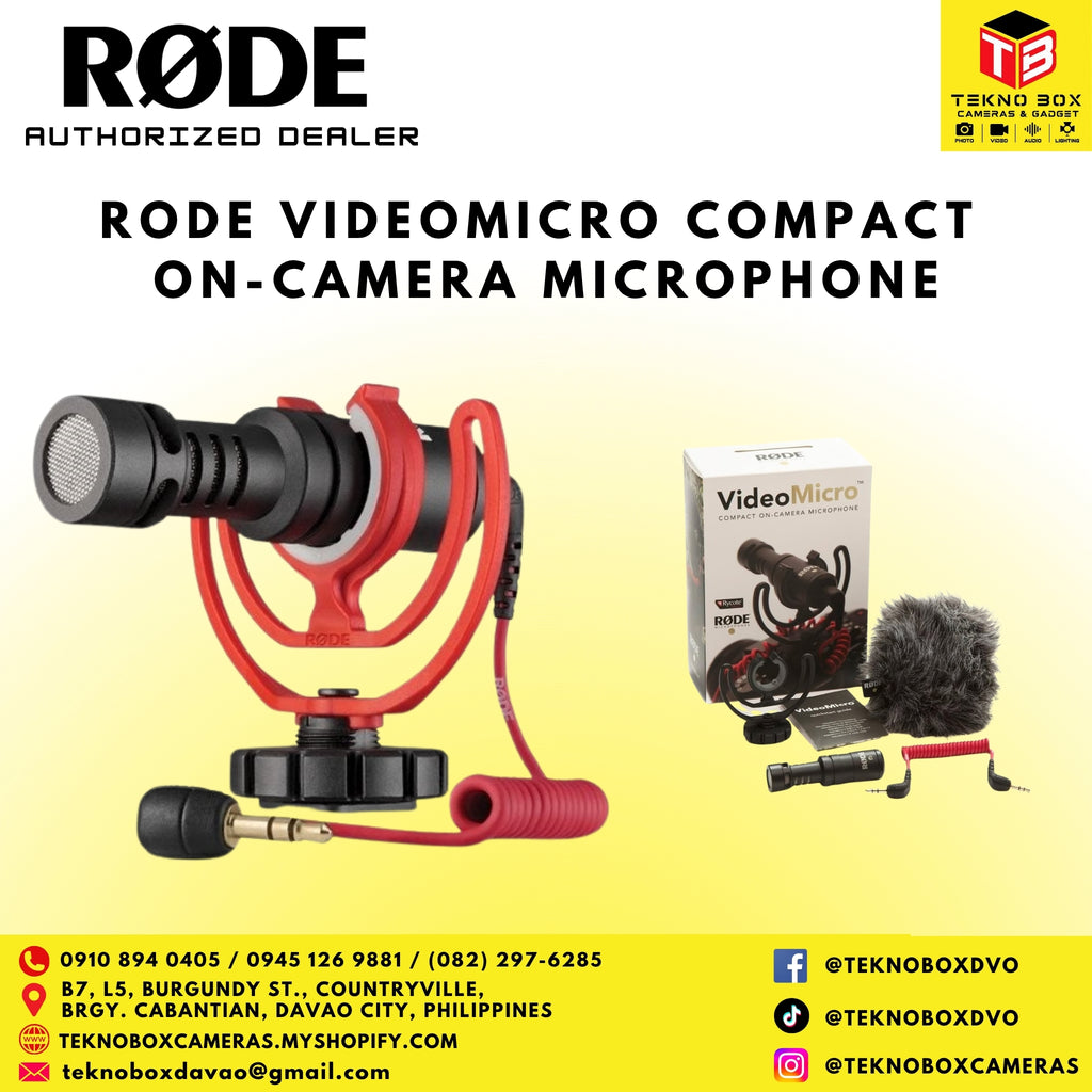 Rode VideoMicro Compact On-Camera Microphone