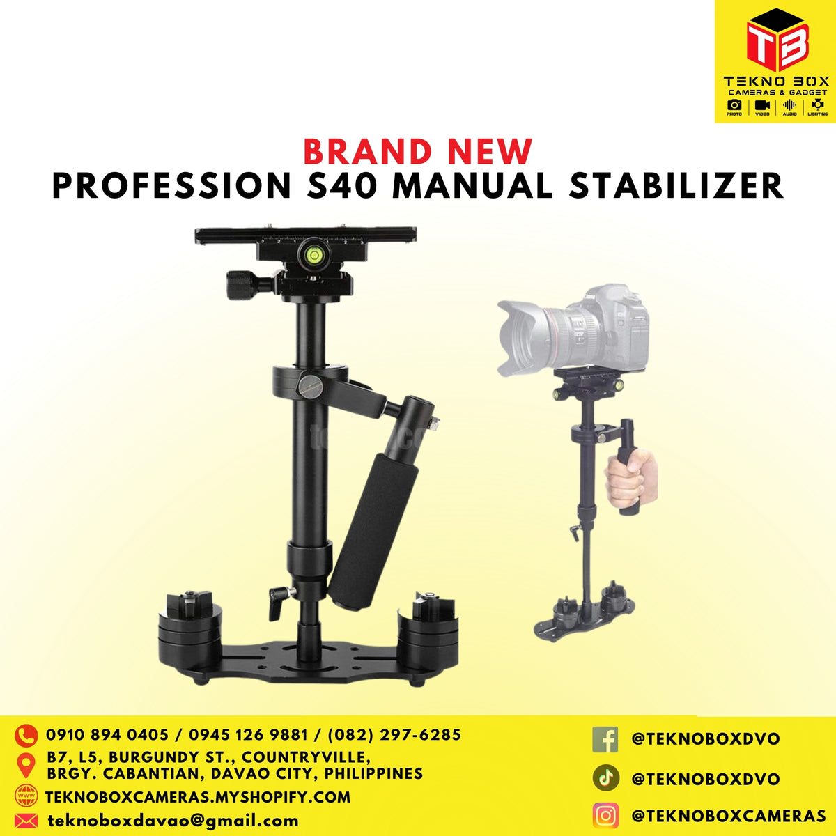 Profession S40 Stabilizer Steadicam