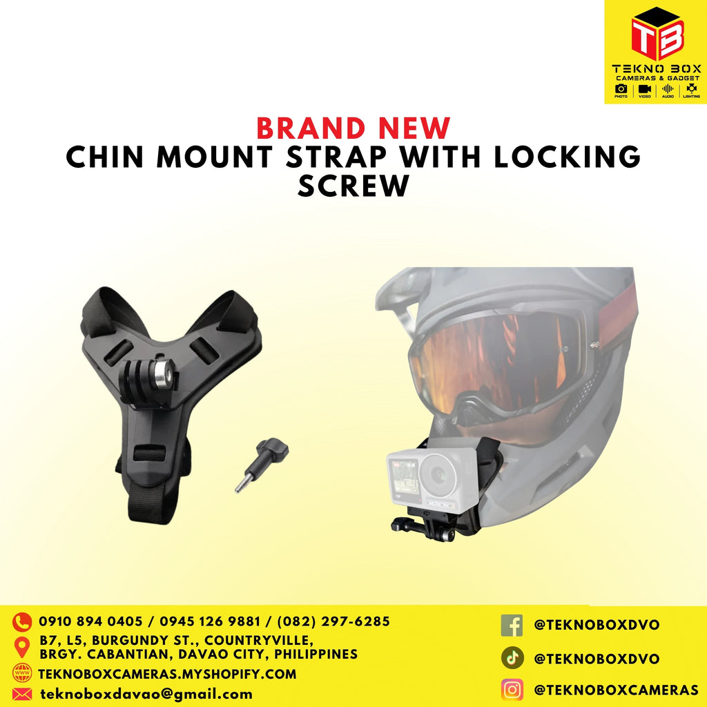 Chin Mount Strap with Locking Screw