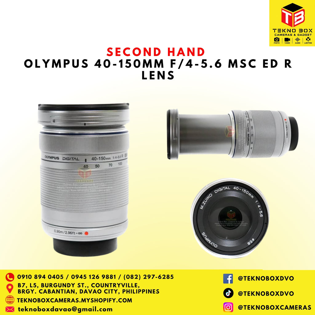 Olympus 40-150mm f/4-5.6 MSC ED R Lens